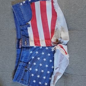 American Flag Shorts